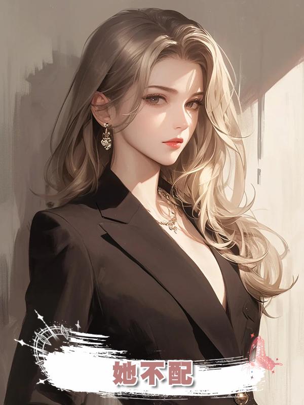 她不配